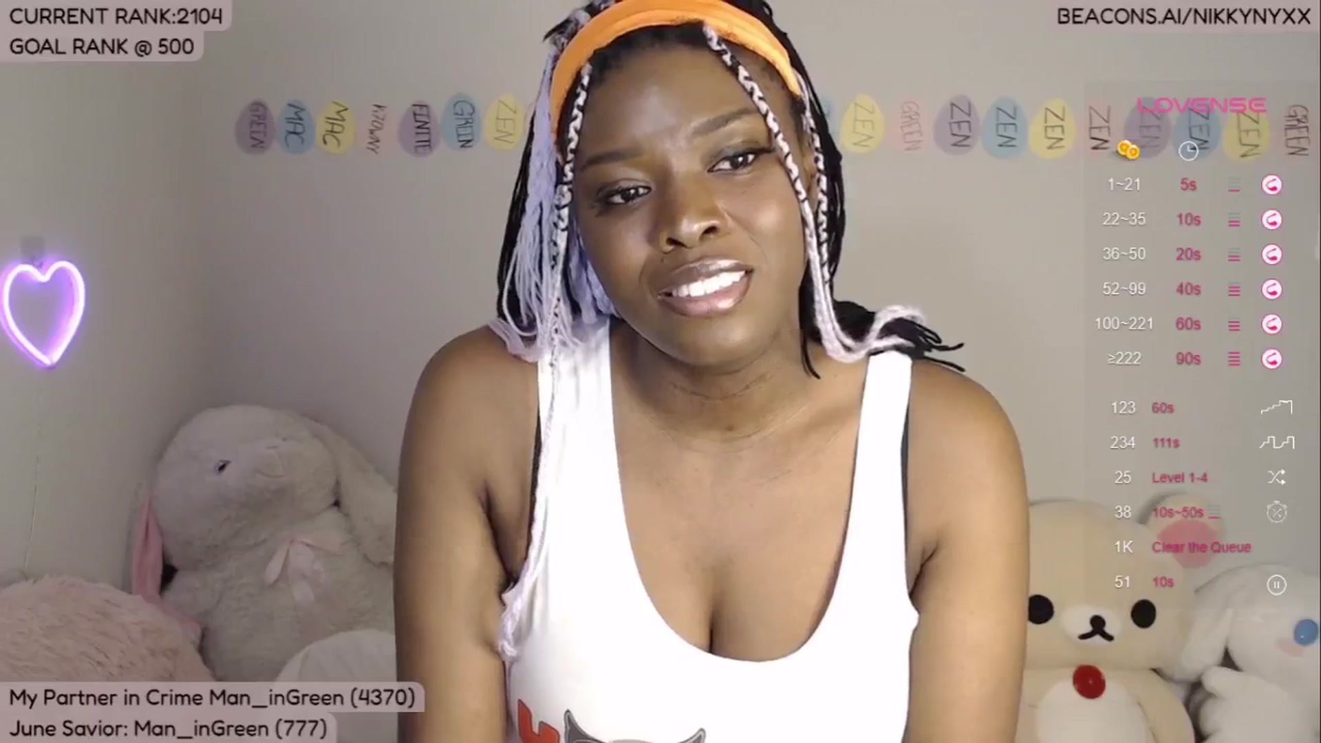 Gallery image thumbnail from NikkyNyxx's myfreecams stream on, 06/08/2024, 08:08 image 5 of 20