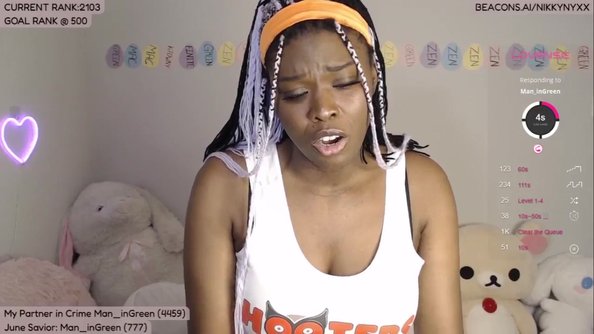 Gallery image thumbnail from NikkyNyxx's myfreecams stream on, 06/08/2024, 08:08 image 10 of 20