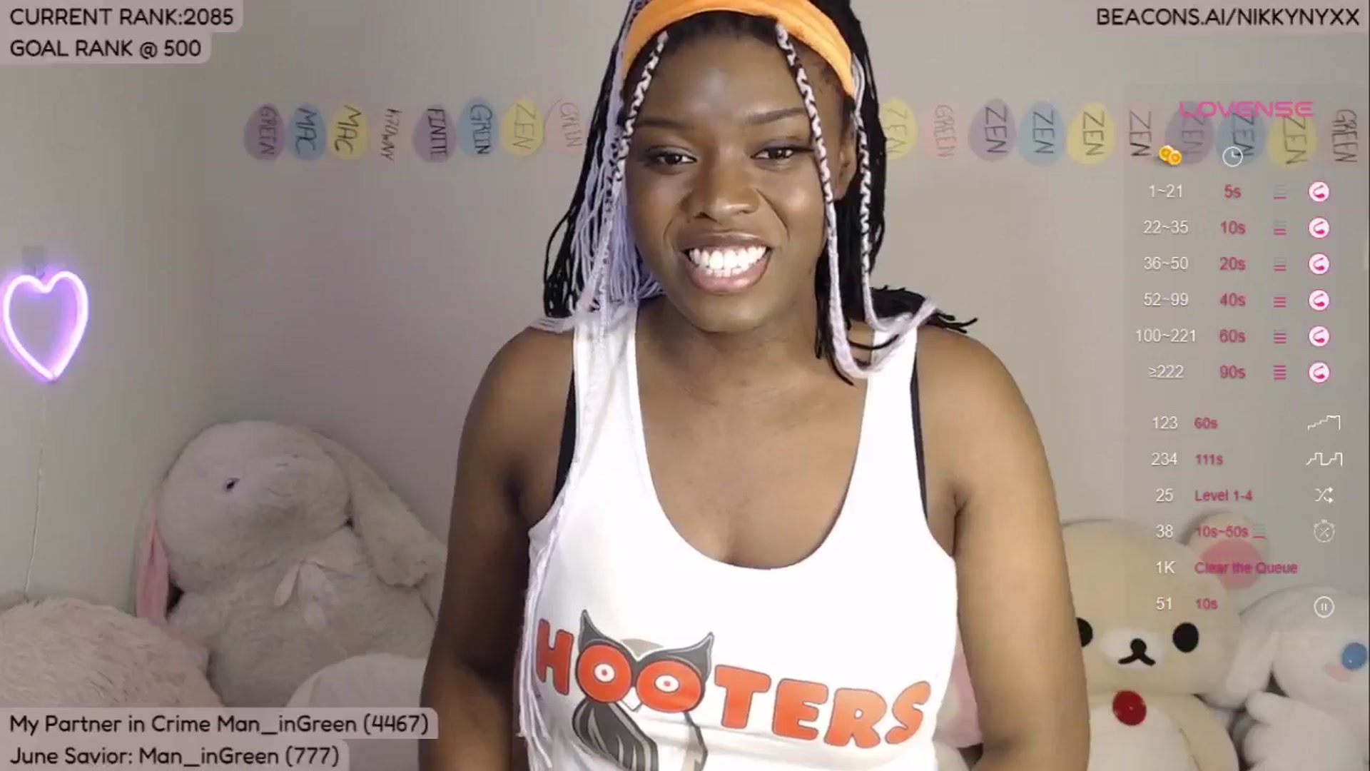 Gallery image thumbnail from NikkyNyxx's myfreecams stream on, 06/08/2024, 08:08 image 14 of 20