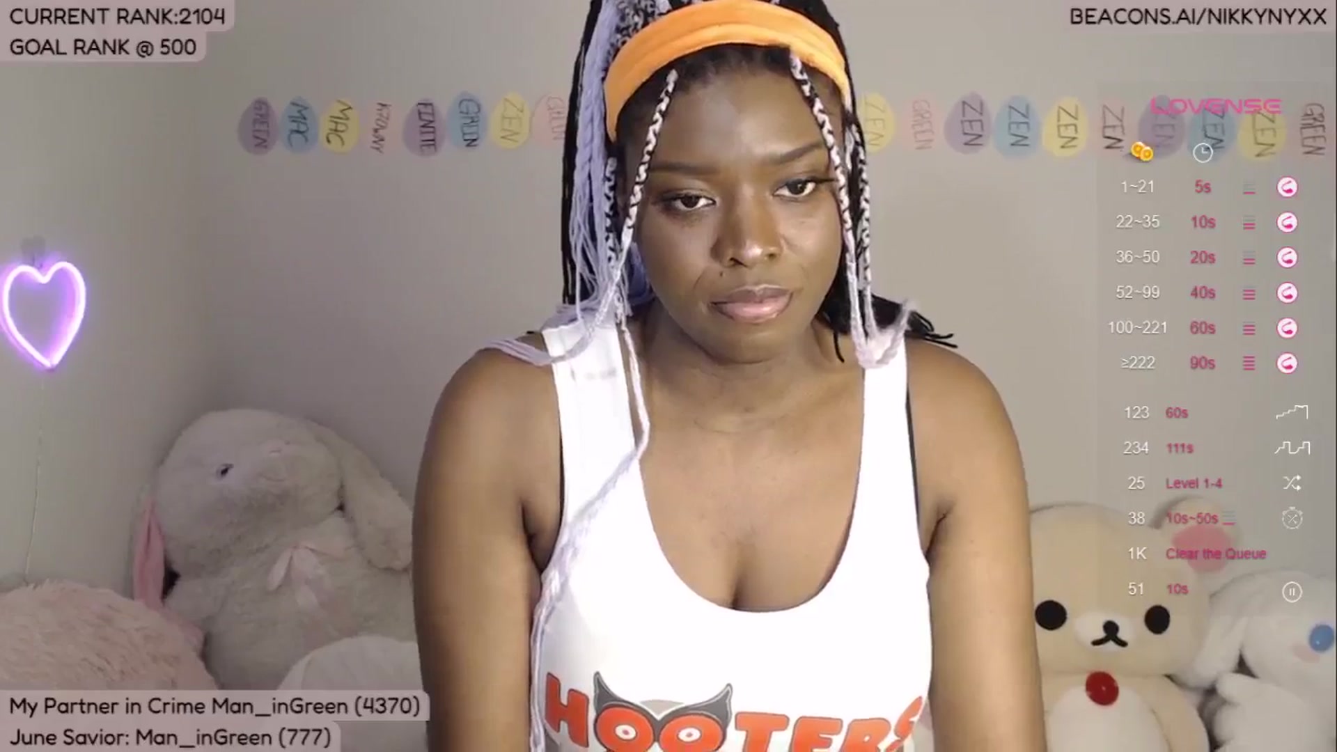 Gallery image thumbnail from NikkyNyxx's myfreecams stream on, 06/08/2024, 08:08 image 6 of 20