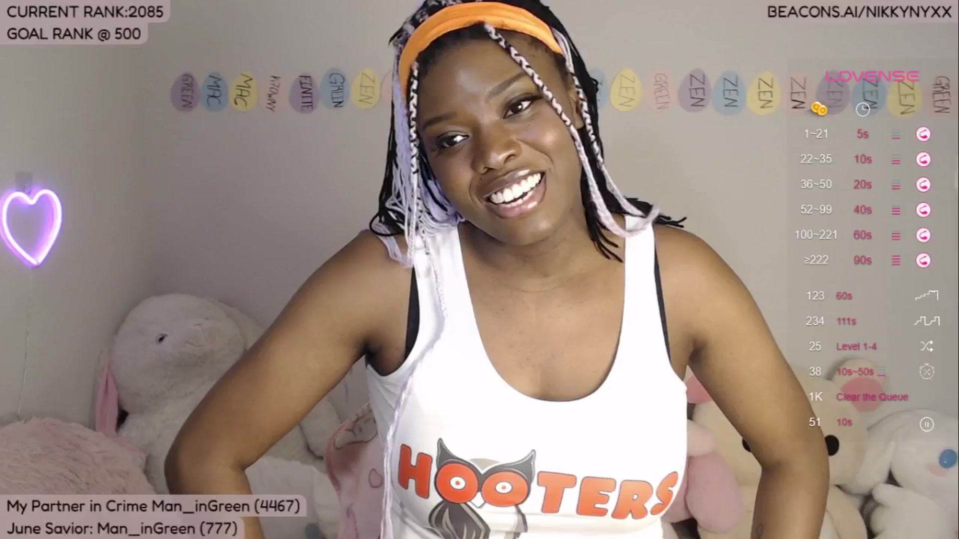 Gallery image thumbnail from NikkyNyxx's myfreecams stream on, 06/08/2024, 08:08 image 16 of 20