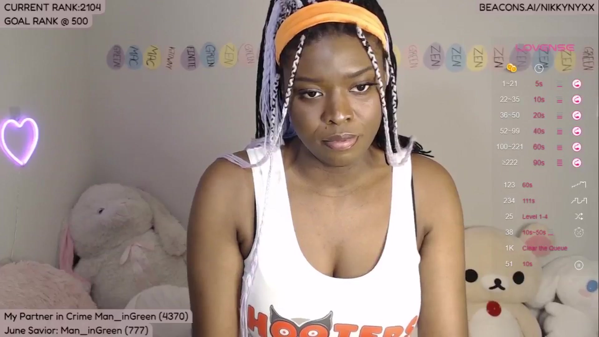 Gallery image thumbnail from NikkyNyxx's myfreecams stream on, 06/08/2024, 08:08 image 7 of 20
