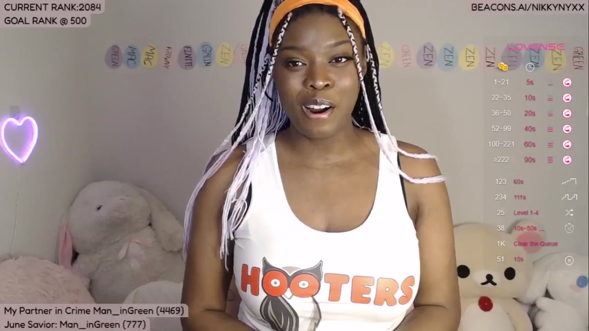 Gallery image thumbnail from NikkyNyxx's myfreecams stream on, 06/08/2024, 08:08 image 20 of 20