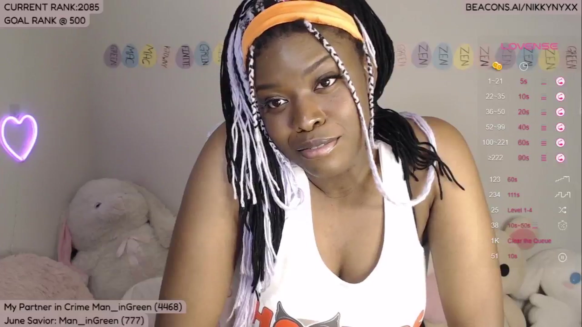 Gallery image thumbnail from NikkyNyxx's myfreecams stream on, 06/08/2024, 08:08 image 19 of 20