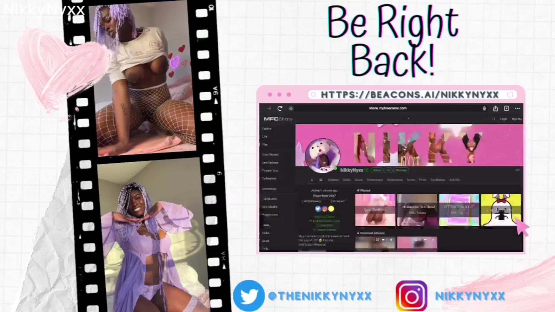 Gallery image thumbnail from NikkyNyxx's myfreecams stream on, 06/10/2024, 02:53 image 20 of 20