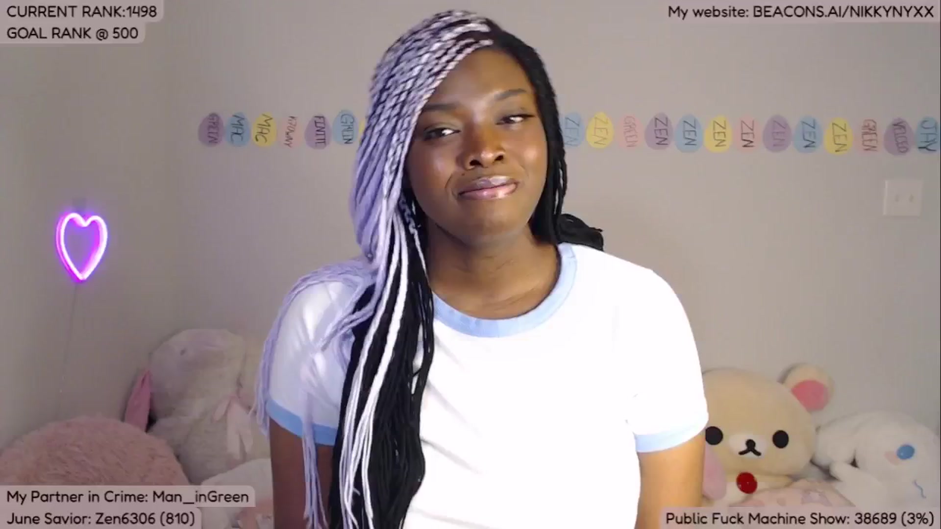 Gallery image thumbnail from NikkyNyxx's myfreecams stream on, 06/14/2024, 07:40 image 1 of 20