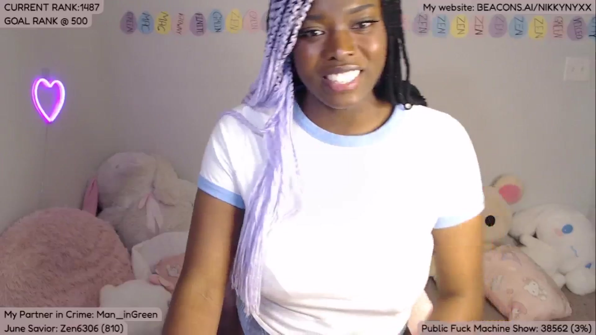 Gallery image thumbnail from NikkyNyxx's myfreecams stream on, 06/14/2024, 07:40 image 16 of 20