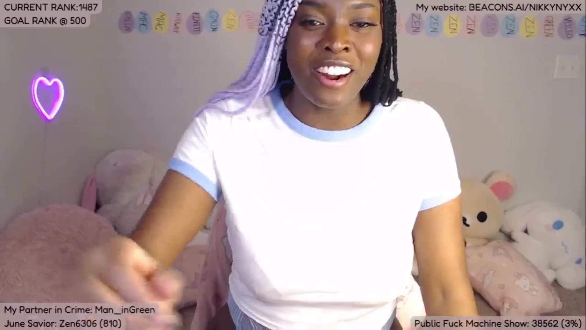 Gallery image thumbnail from NikkyNyxx's myfreecams stream on, 06/14/2024, 07:40 image 17 of 20