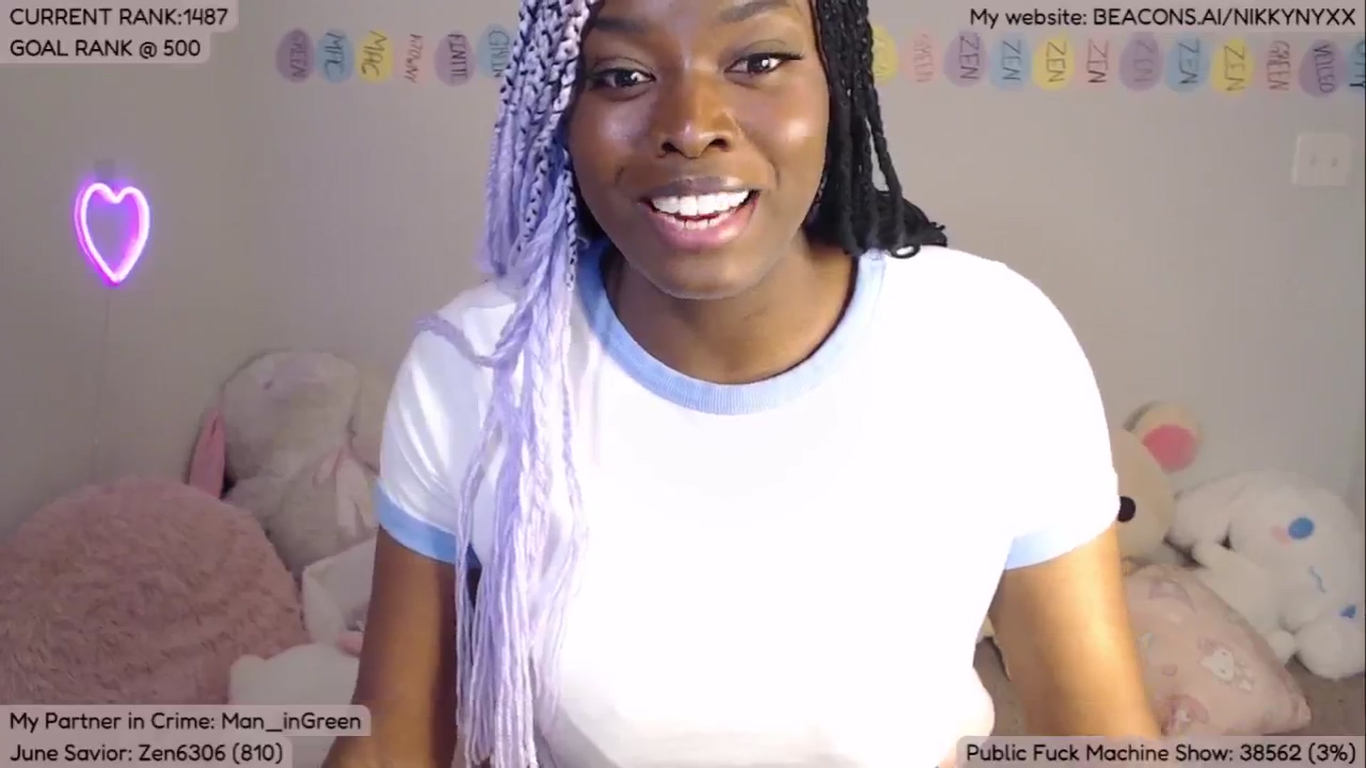 Gallery image thumbnail from NikkyNyxx's myfreecams stream on, 06/14/2024, 07:40 image 15 of 20
