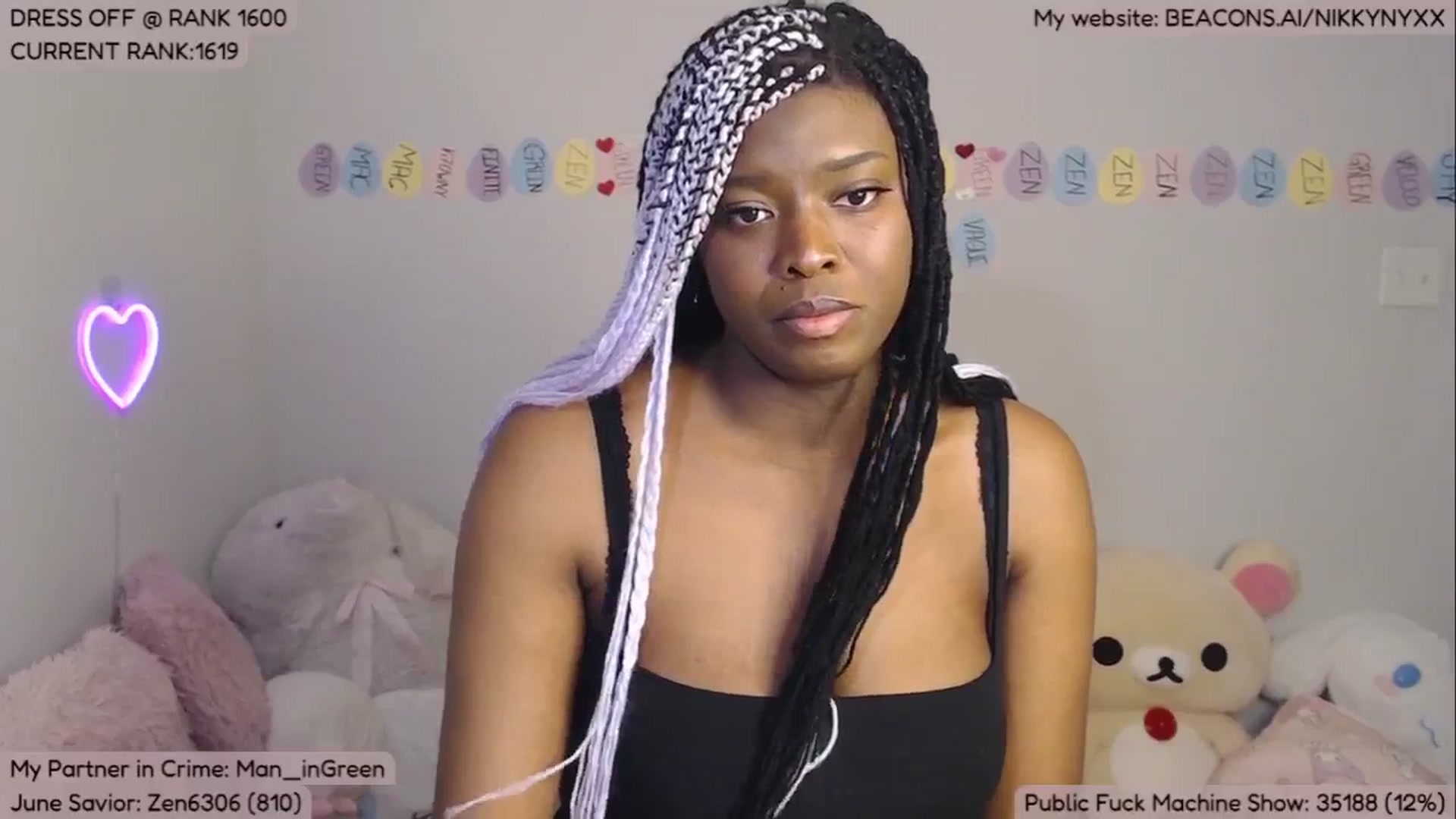 Gallery image thumbnail from NikkyNyxx's myfreecams stream on, 06/18/2024, 07:45 image 20 of 20
