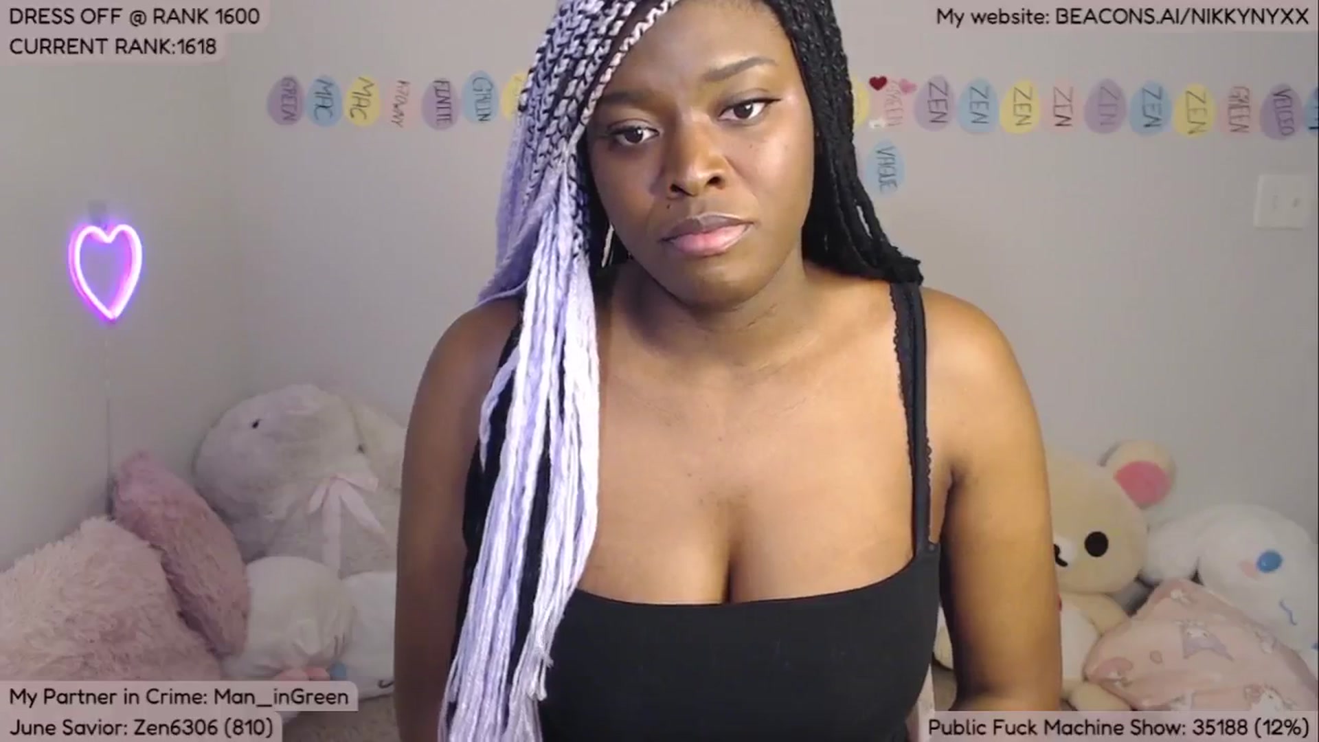 Gallery image thumbnail from NikkyNyxx's myfreecams stream on, 06/18/2024, 07:45 image 14 of 20