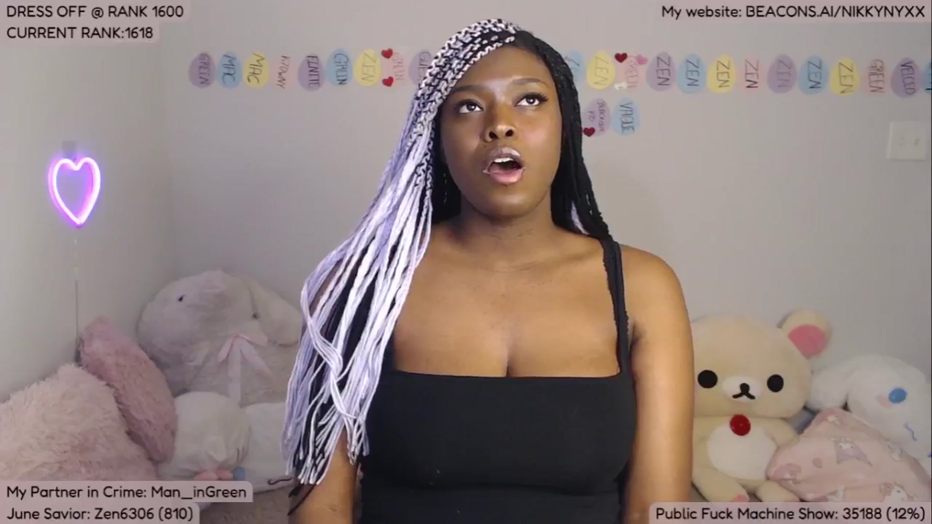 Gallery image thumbnail from NikkyNyxx's myfreecams stream on, 06/18/2024, 07:45 image 10 of 20