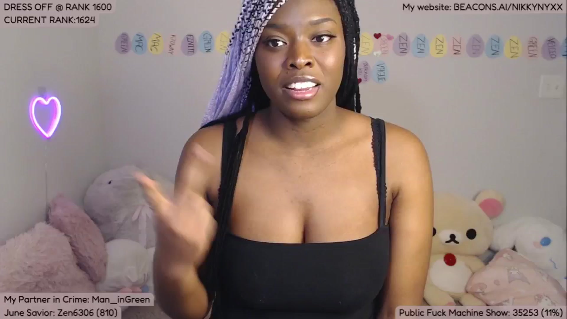 Gallery image thumbnail from NikkyNyxx's myfreecams stream on, 06/18/2024, 07:45 image 1 of 20