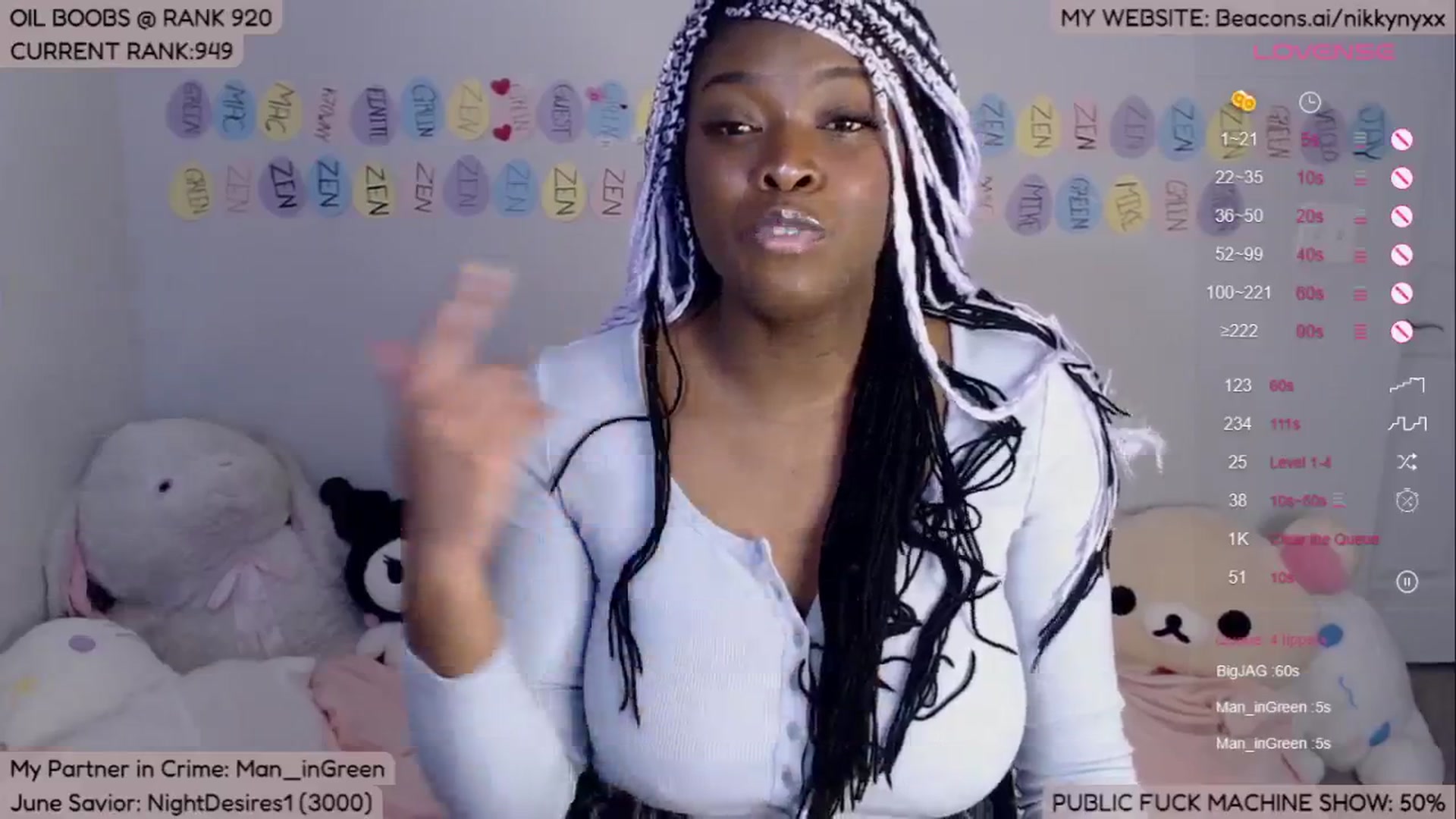 Gallery image thumbnail from NikkyNyxx's myfreecams stream on, 06/30/2024, 08:28 image 15 of 20