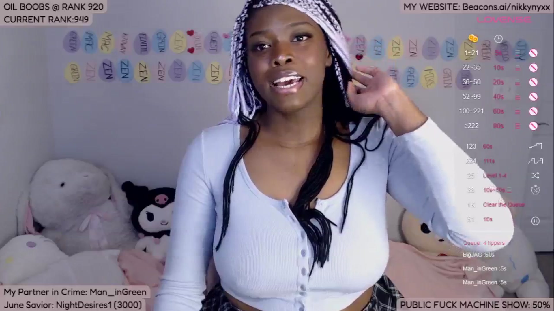 Gallery image thumbnail from NikkyNyxx's myfreecams stream on, 06/30/2024, 08:28 image 19 of 20