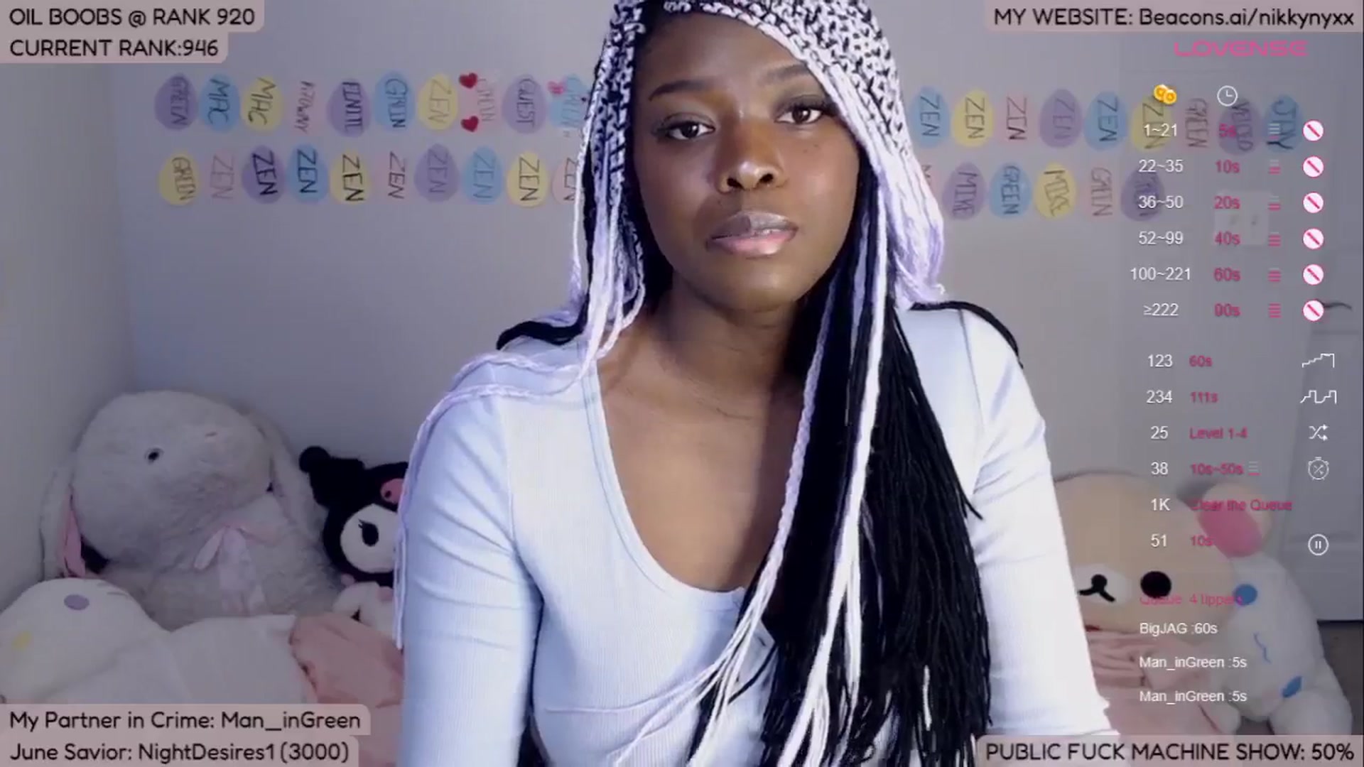 Gallery image thumbnail from NikkyNyxx's myfreecams stream on, 06/30/2024, 08:28 image 2 of 20