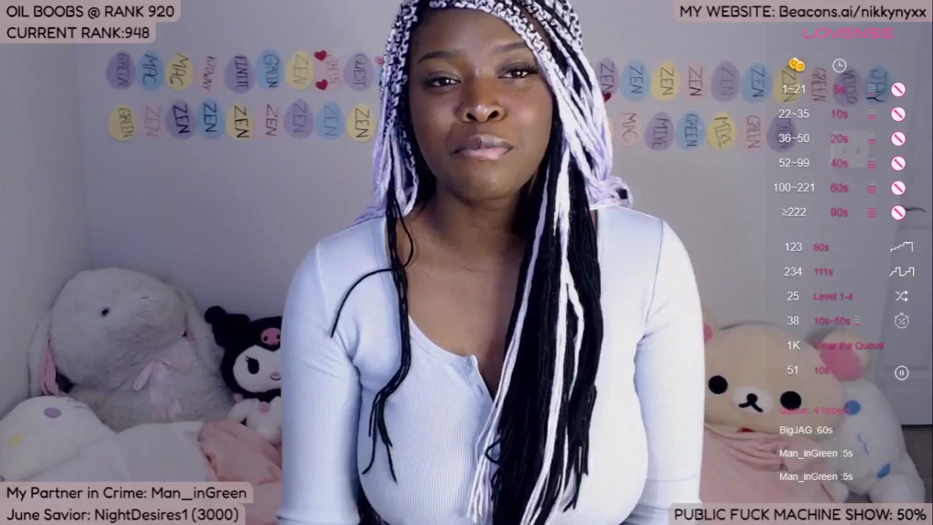 Gallery image thumbnail from NikkyNyxx's myfreecams stream on, 06/30/2024, 08:28 image 14 of 20