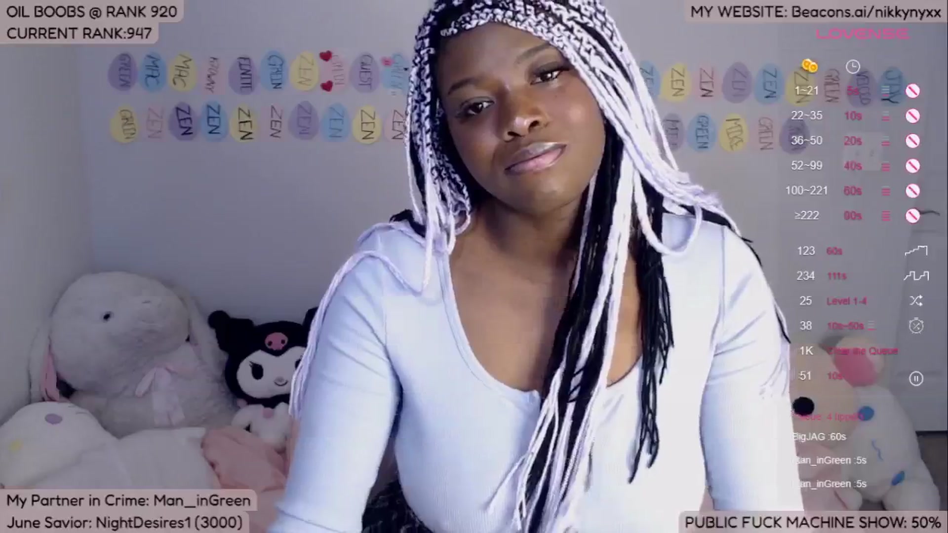 Gallery image thumbnail from NikkyNyxx's myfreecams stream on, 06/30/2024, 08:28 image 4 of 20