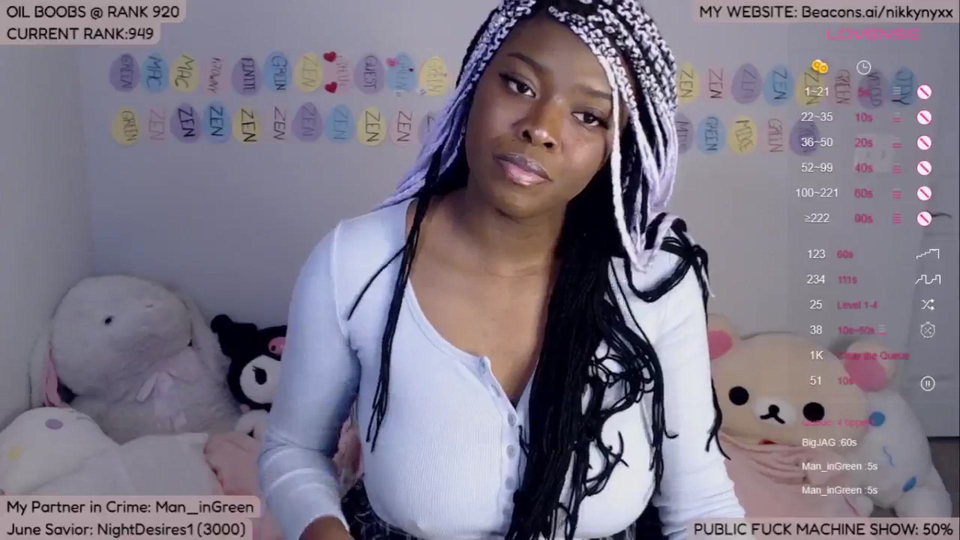 Gallery image thumbnail from NikkyNyxx's myfreecams stream on, 06/30/2024, 08:28 image 16 of 20