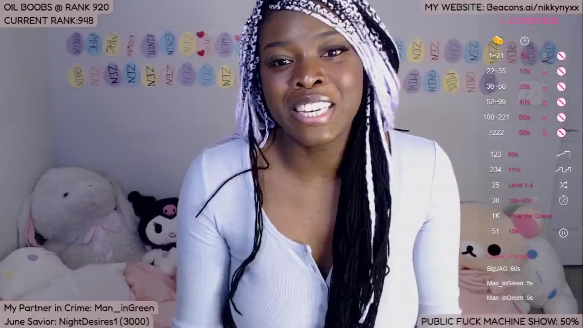 Gallery image thumbnail from NikkyNyxx's myfreecams stream on, 06/30/2024, 08:28 image 13 of 20