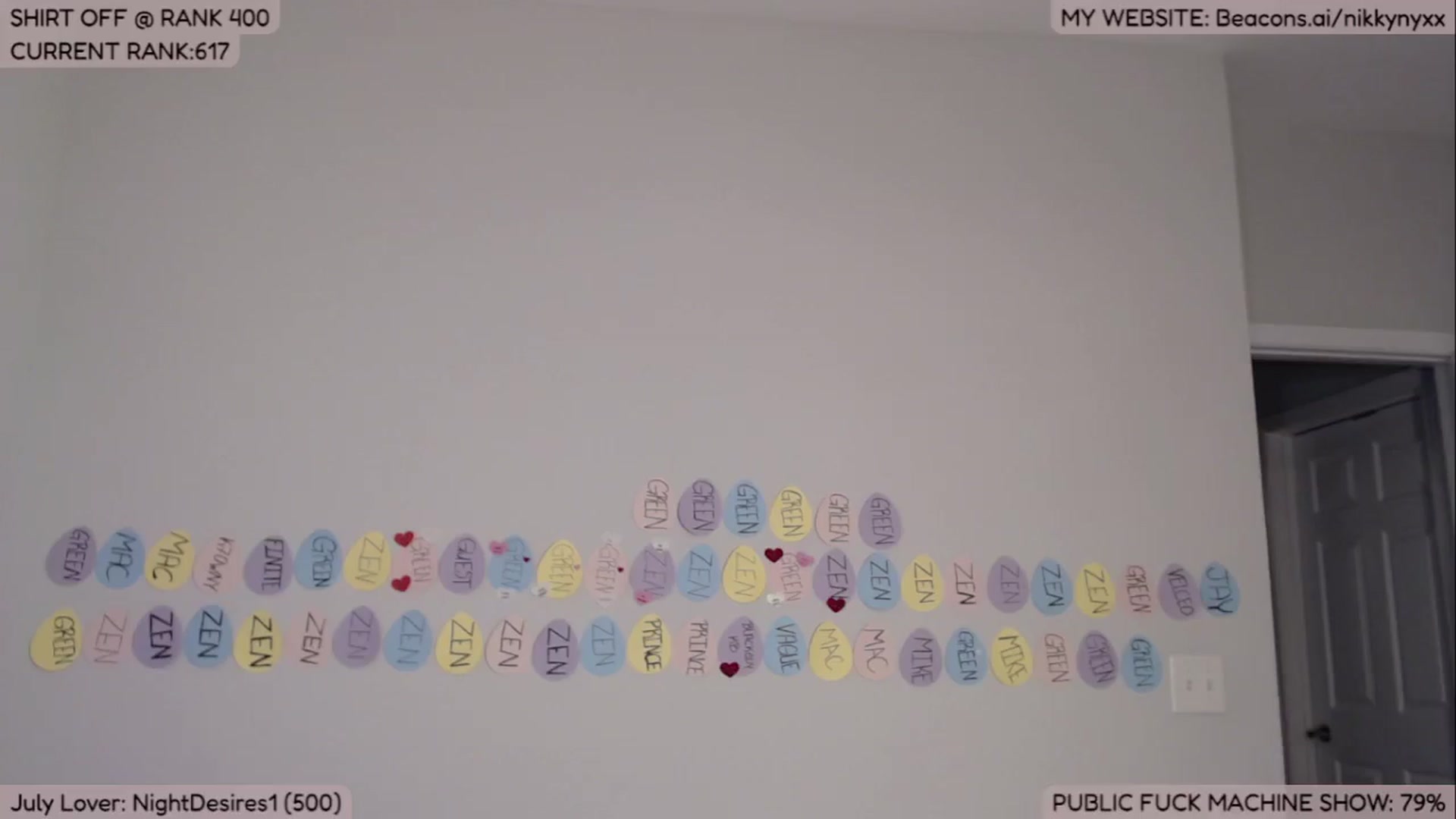 Gallery image thumbnail from NikkyNyxx's myfreecams stream on, 07/02/2024, 07:30 image 20 of 20