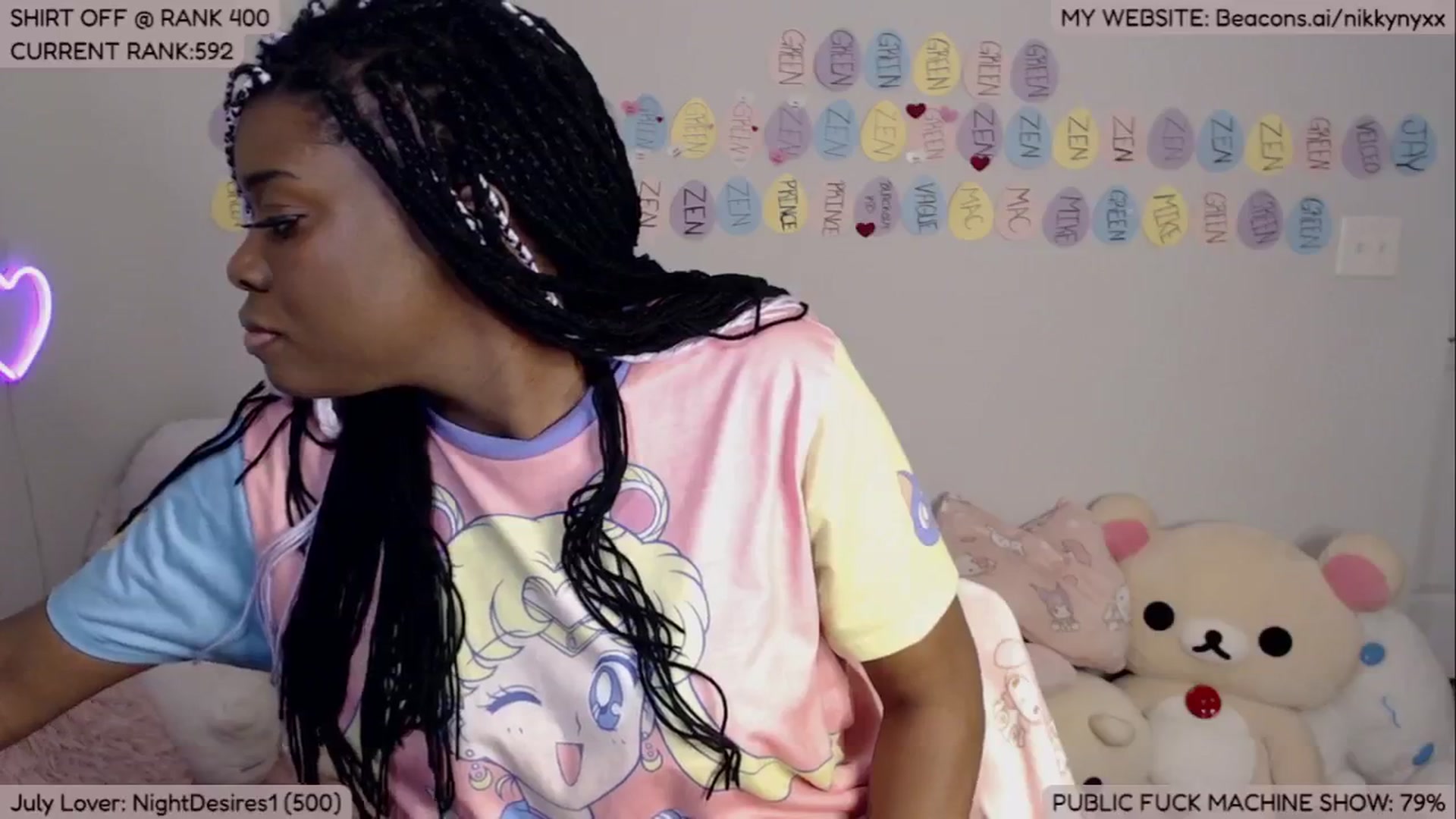 Gallery image thumbnail from NikkyNyxx's myfreecams stream on, 07/02/2024, 07:30 image 2 of 20
