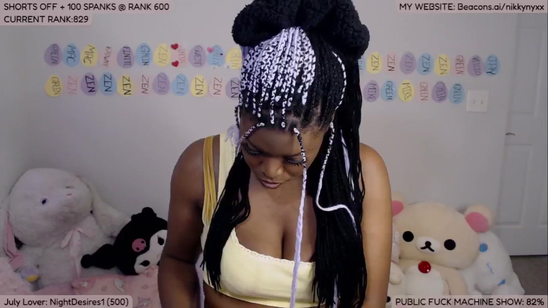 Gallery image thumbnail from NikkyNyxx's myfreecams stream on, 07/03/2024, 07:09 image 20 of 20