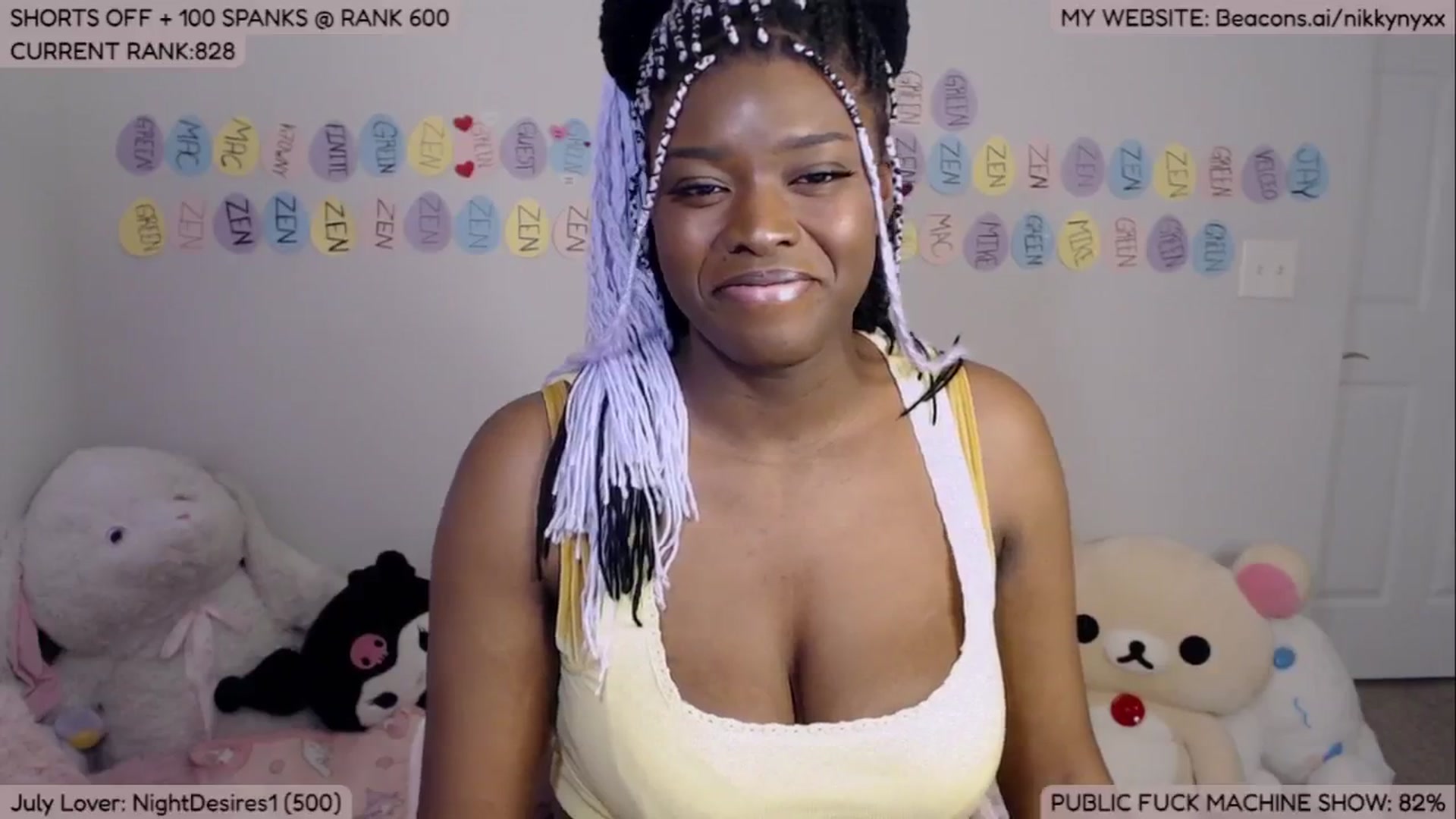 Gallery image thumbnail from NikkyNyxx's myfreecams stream on, 07/03/2024, 07:09 image 2 of 20
