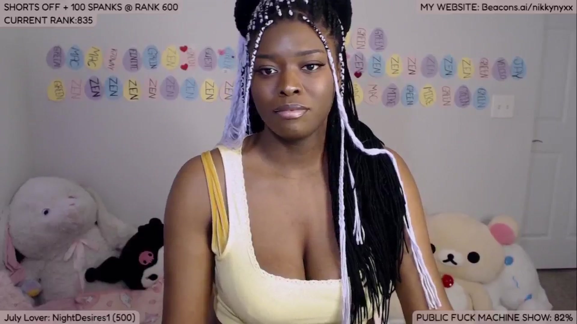 Gallery image thumbnail from NikkyNyxx's myfreecams stream on, 07/03/2024, 07:09 image 12 of 20