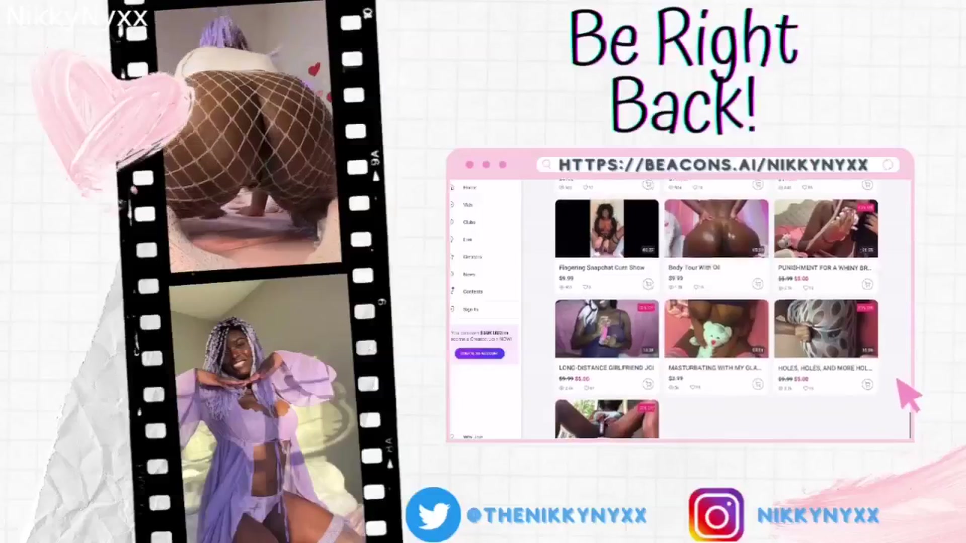 Gallery image thumbnail from NikkyNyxx's myfreecams stream on, 07/03/2024, 07:09 image 10 of 20