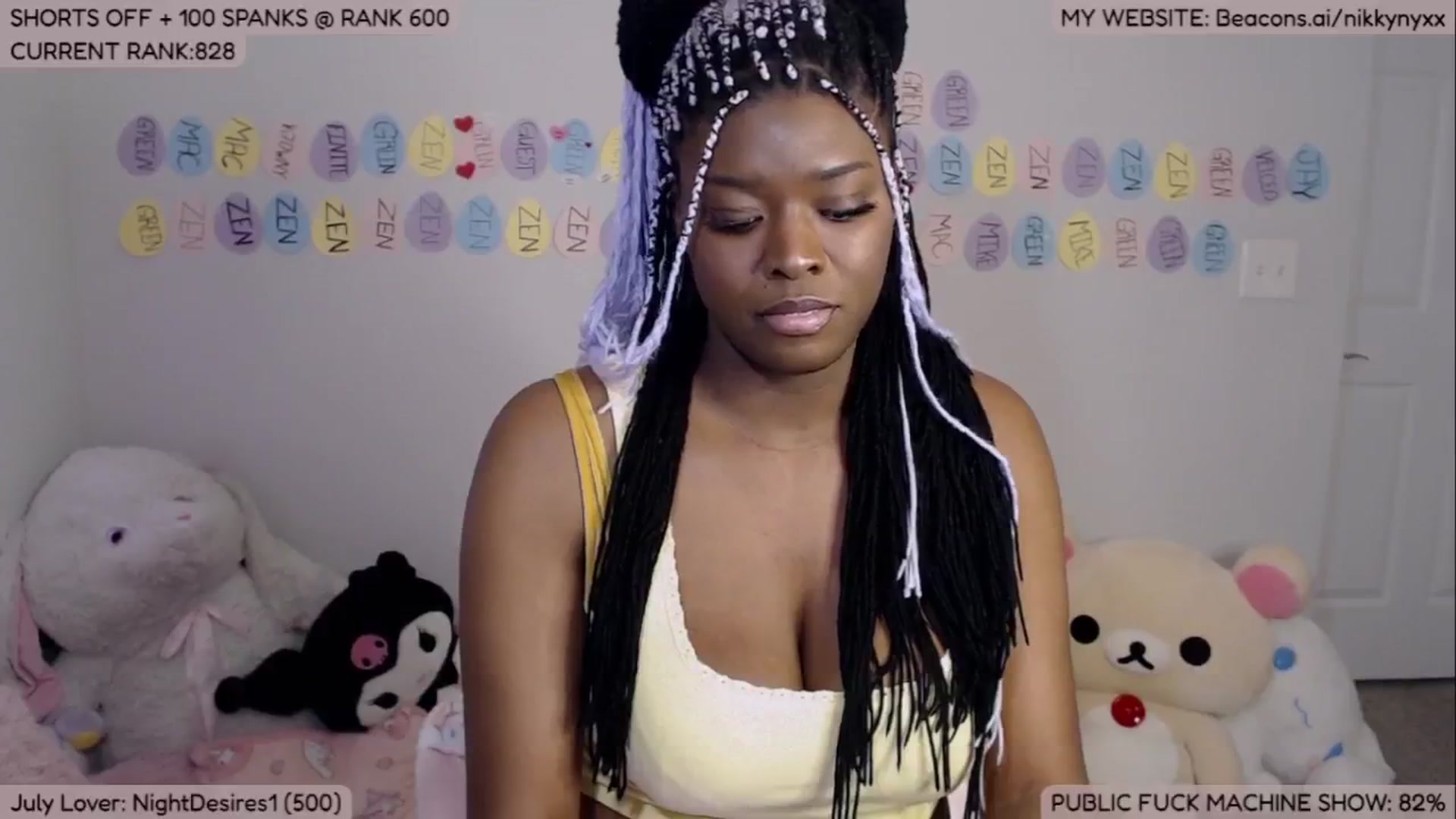 Gallery image thumbnail from NikkyNyxx's myfreecams stream on, 07/03/2024, 07:09 image 17 of 20