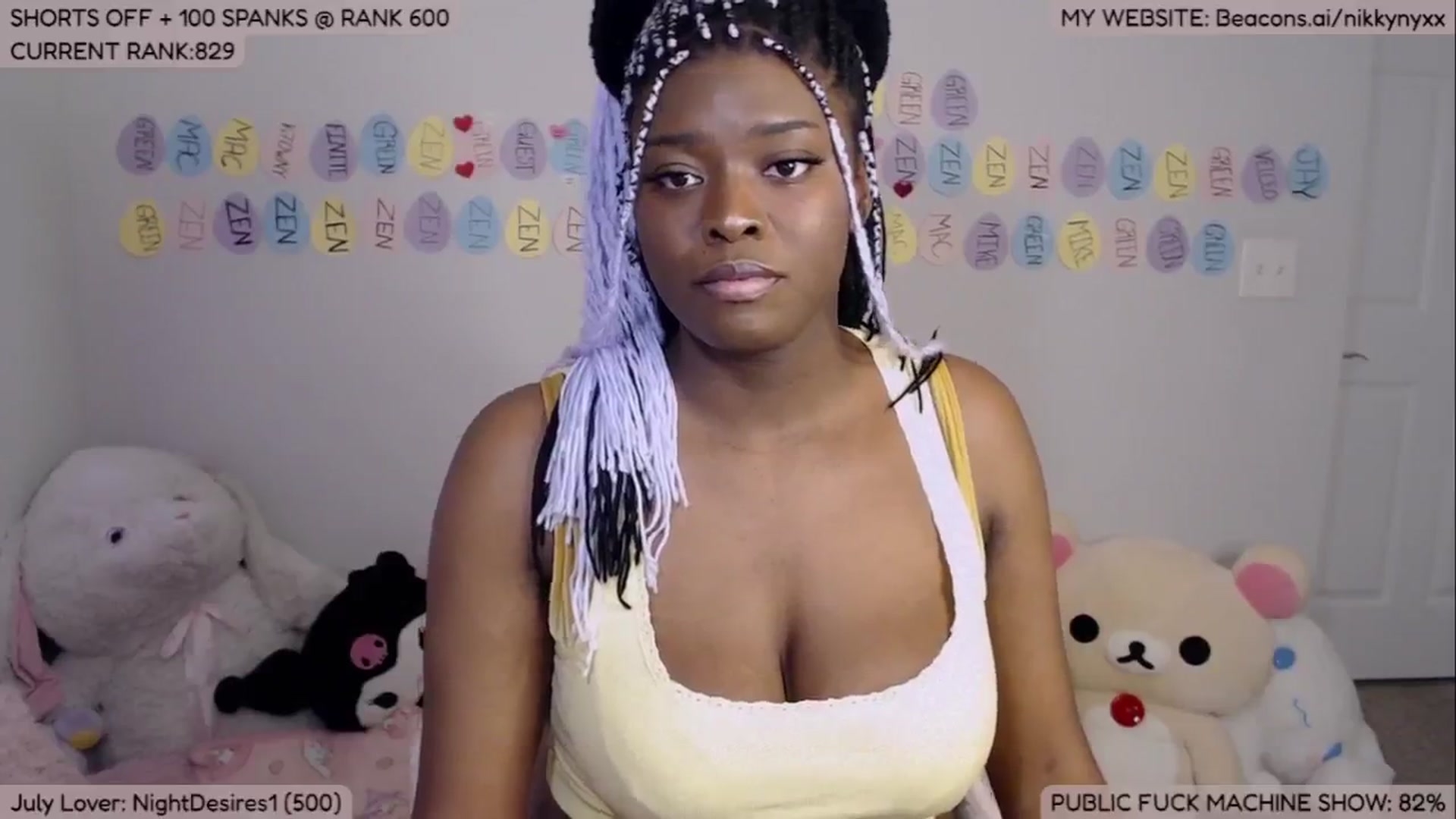 Gallery image thumbnail from NikkyNyxx's myfreecams stream on, 07/03/2024, 07:09 image 3 of 20