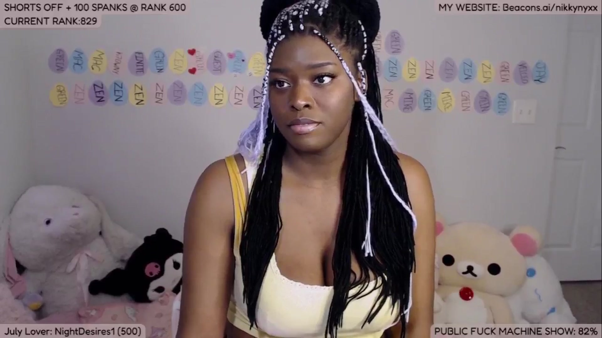 Gallery image thumbnail from NikkyNyxx's myfreecams stream on, 07/03/2024, 07:09 image 18 of 20