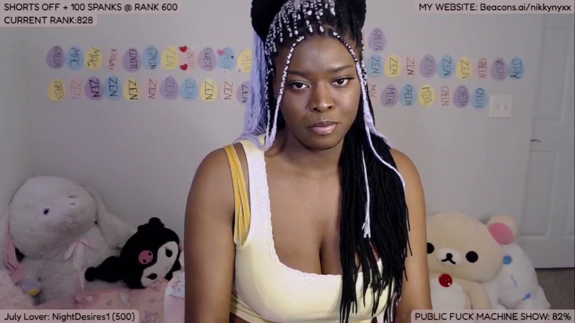 Gallery image thumbnail from NikkyNyxx's myfreecams stream on, 07/03/2024, 07:09 image 16 of 20