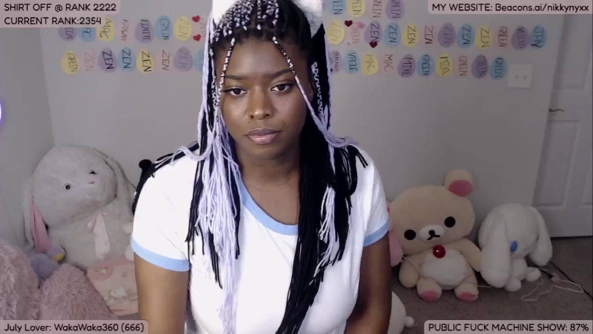 Gallery image thumbnail from NikkyNyxx's myfreecams stream on, 07/09/2024, 07:33 image 15 of 20