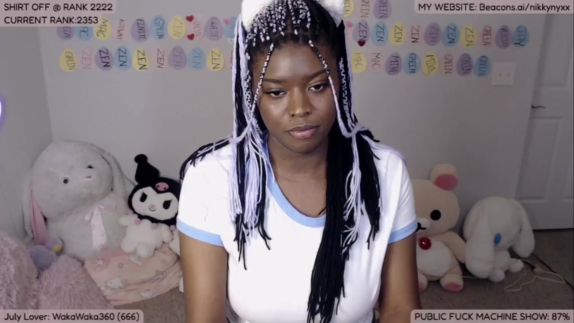 Gallery image thumbnail from NikkyNyxx's myfreecams stream on, 07/09/2024, 07:33 image 13 of 20