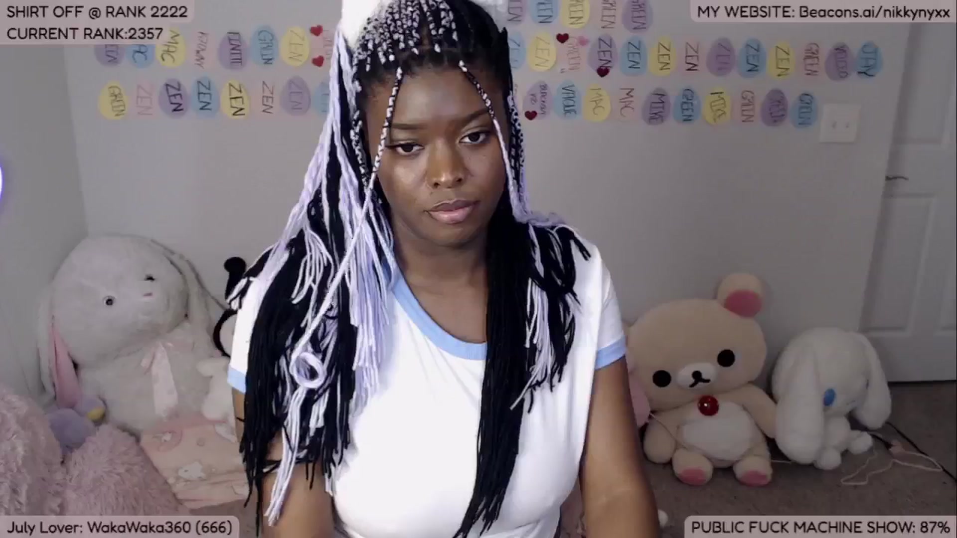 Gallery image thumbnail from NikkyNyxx's myfreecams stream on, 07/09/2024, 07:33 image 18 of 20