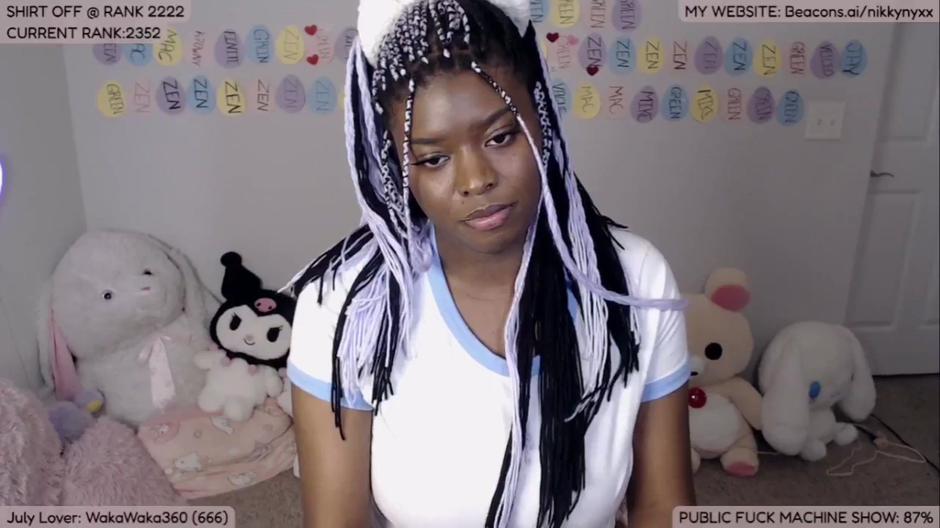 Gallery image thumbnail from NikkyNyxx's myfreecams stream on, 07/09/2024, 07:33 image 12 of 20