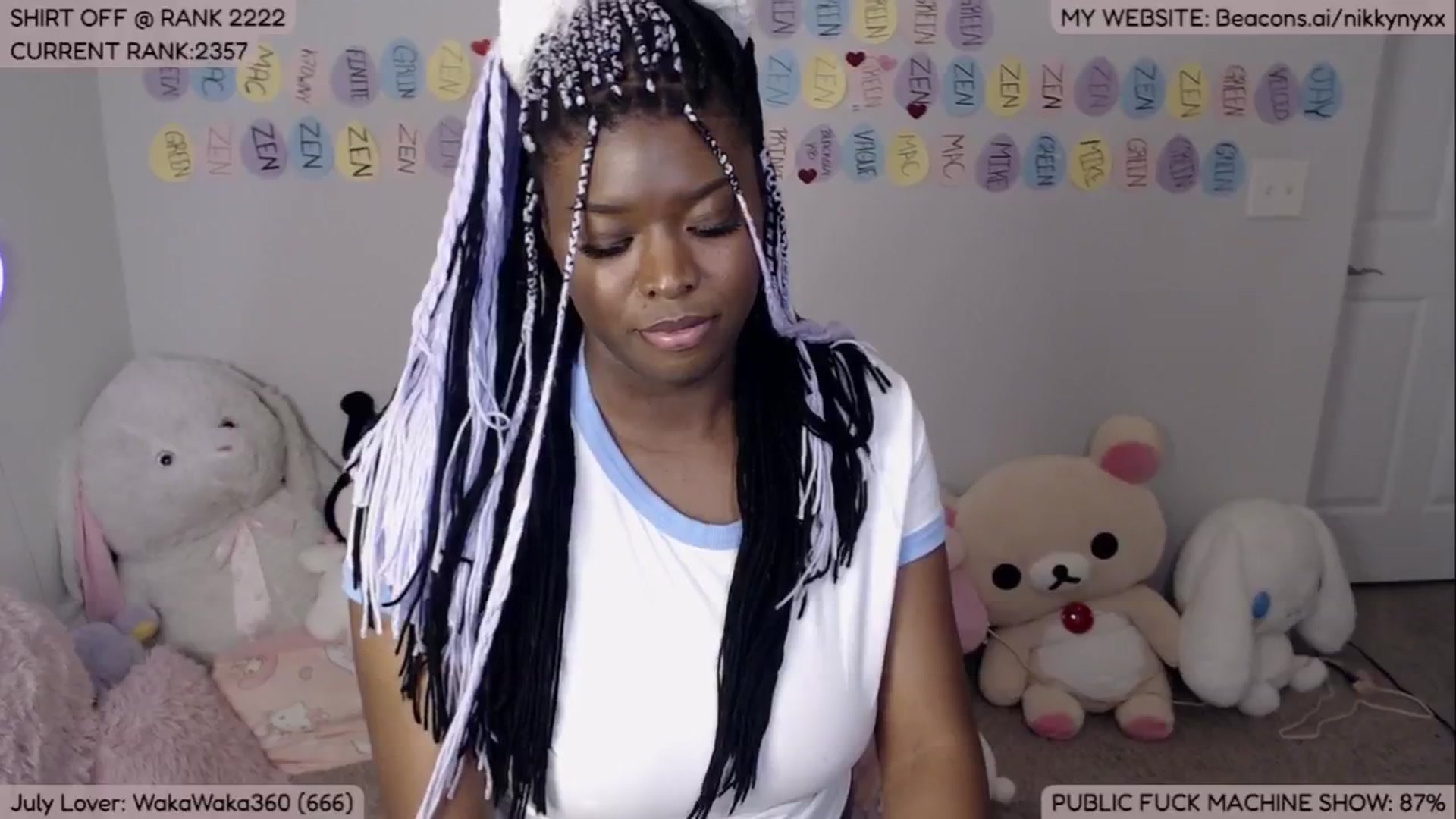 Gallery image thumbnail from NikkyNyxx's myfreecams stream on, 07/09/2024, 07:33 image 19 of 20