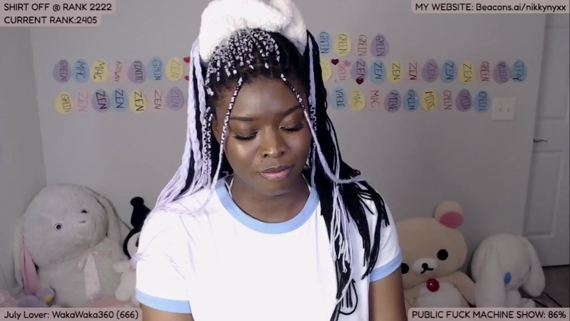 Gallery image thumbnail from NikkyNyxx's myfreecams stream on, 07/09/2024, 07:33 image 6 of 20
