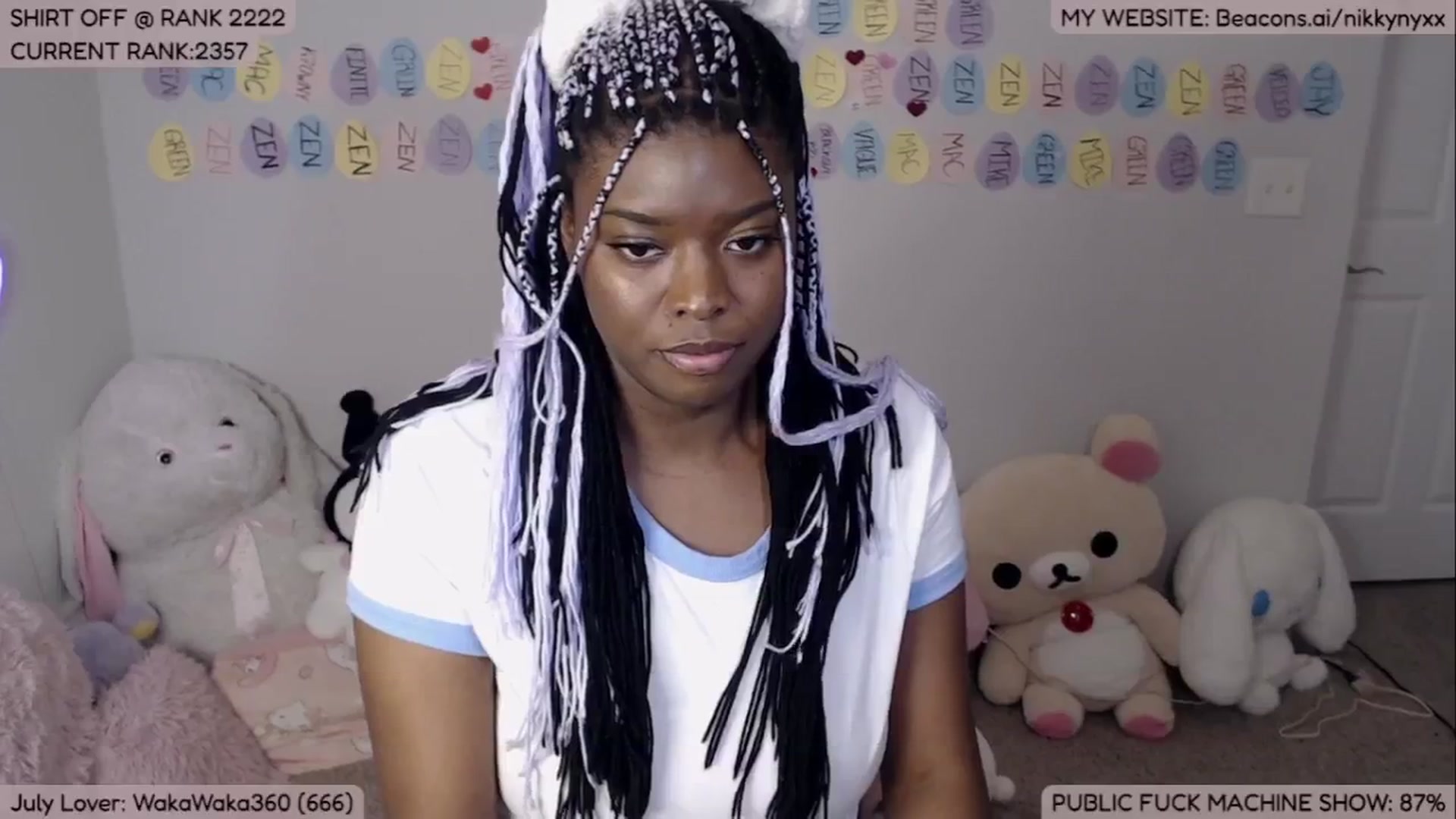 Gallery image thumbnail from NikkyNyxx's myfreecams stream on, 07/09/2024, 07:33 image 20 of 20