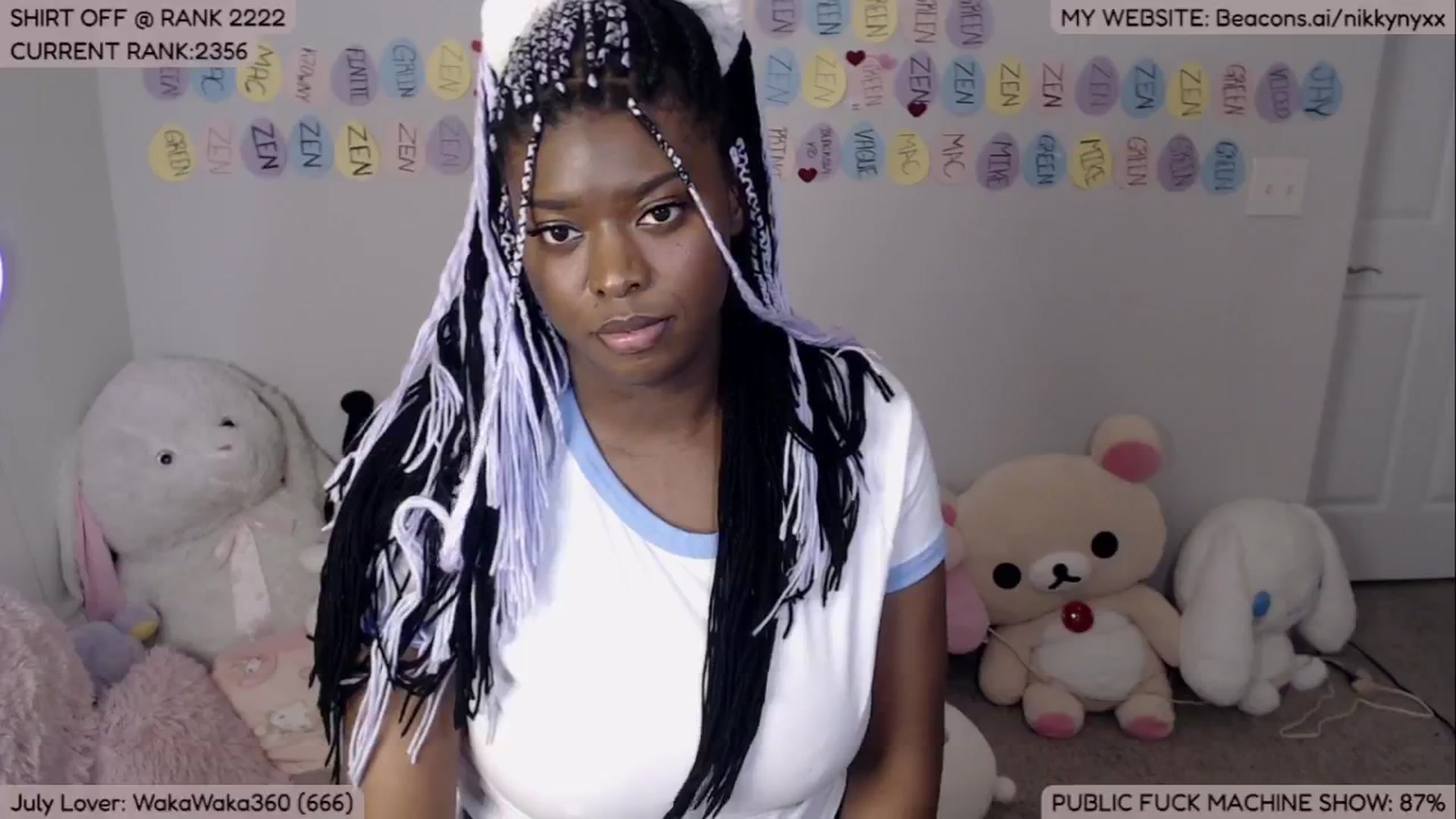 Gallery image thumbnail from NikkyNyxx's myfreecams stream on, 07/09/2024, 07:33 image 17 of 20