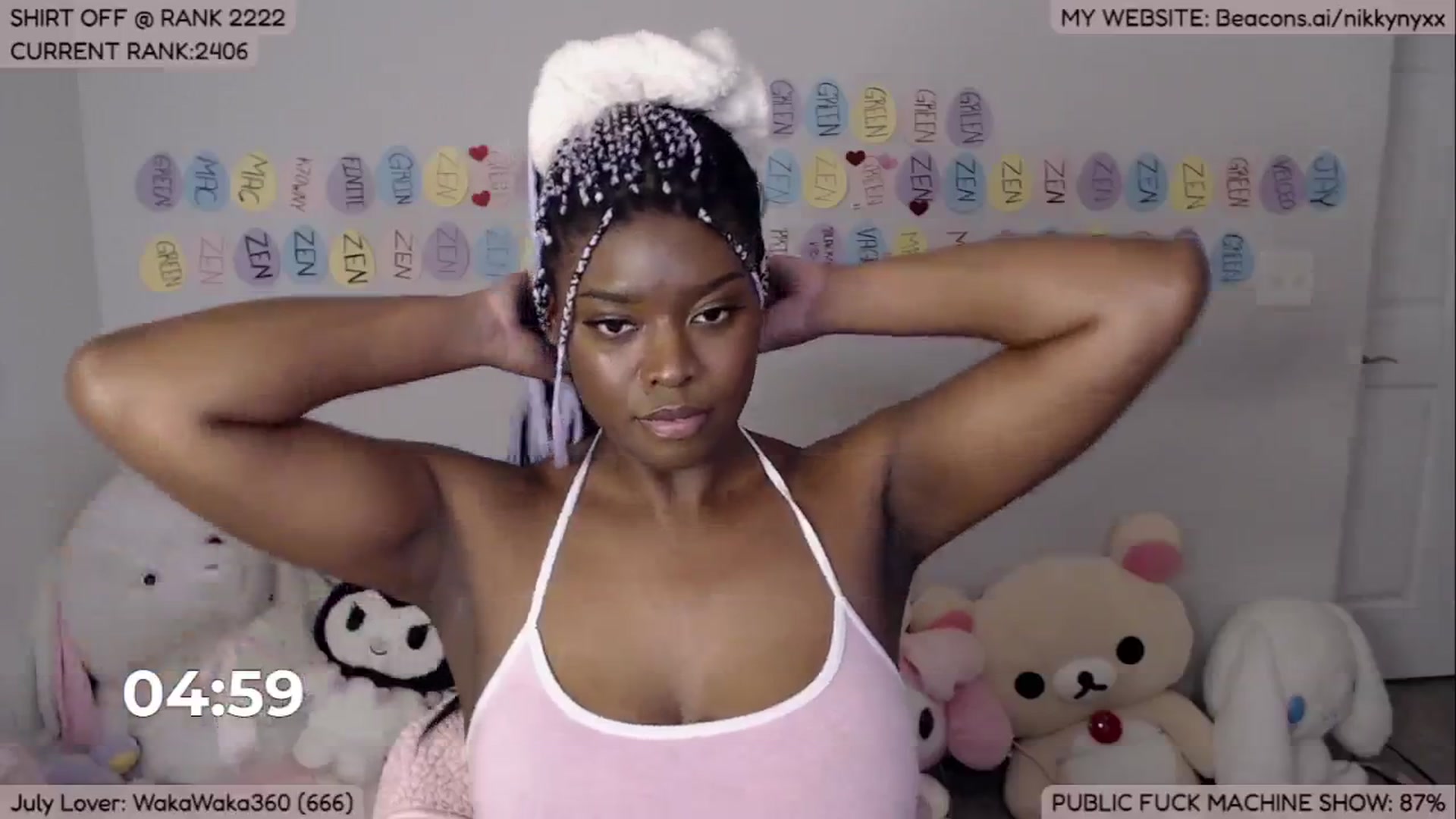 Gallery image thumbnail from NikkyNyxx's myfreecams stream on, 07/09/2024, 07:33 image 7 of 20