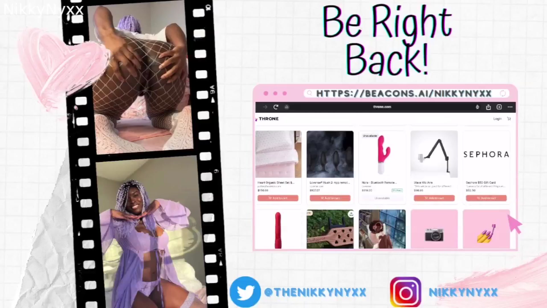 Gallery image thumbnail from NikkyNyxx's myfreecams stream on, 07/10/2024, 07:26 image 10 of 20