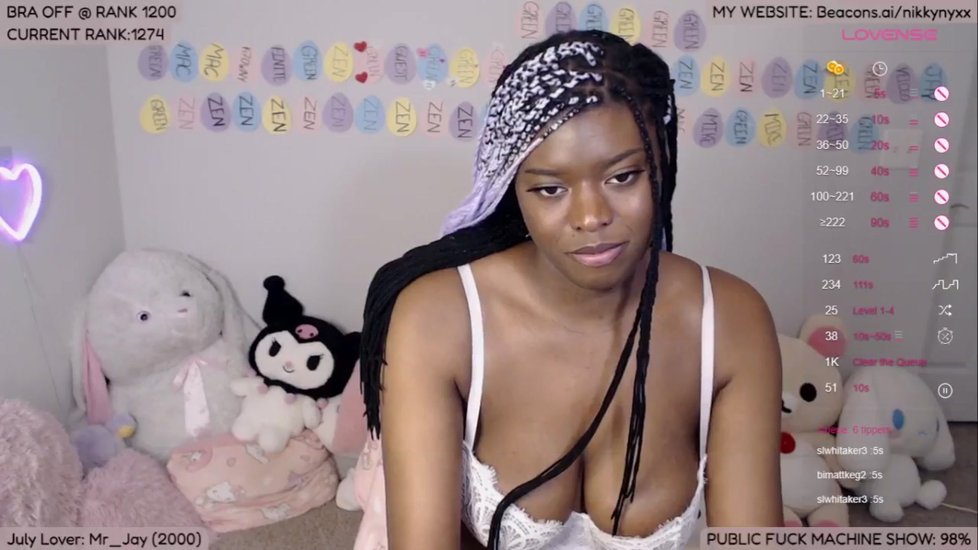 Gallery image thumbnail from NikkyNyxx's myfreecams stream on, 07/10/2024, 08:57 image 20 of 20
