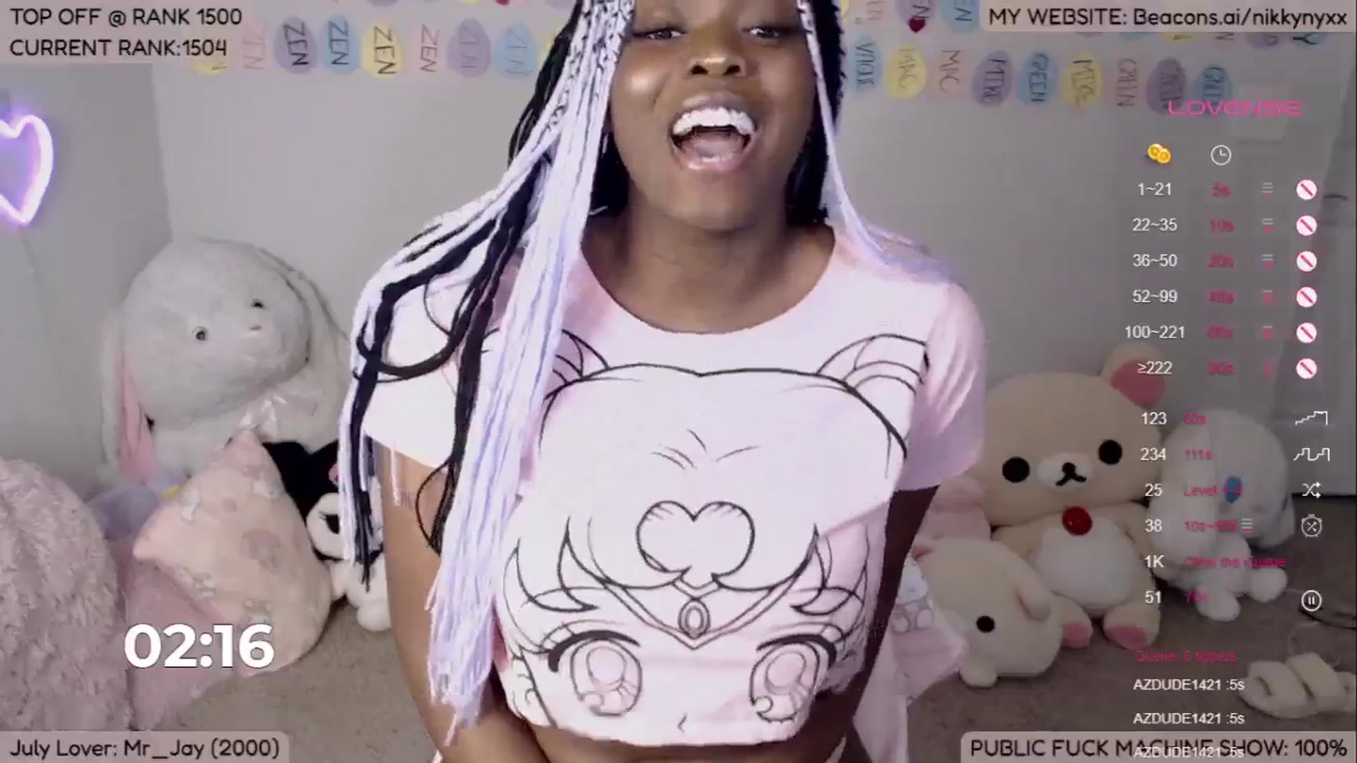 Gallery image thumbnail from NikkyNyxx's myfreecams stream on, 07/15/2024, 08:44 image 5 of 20