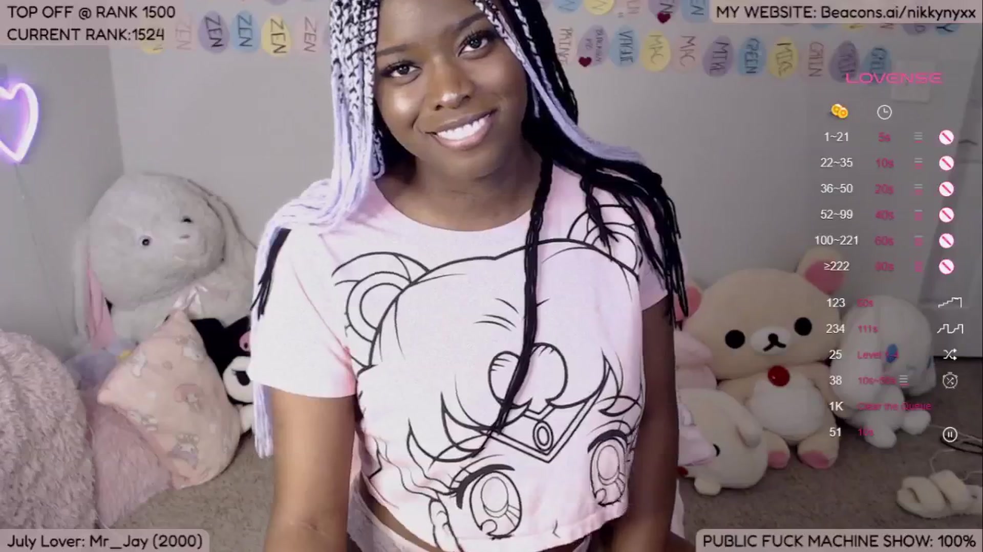 Gallery image thumbnail from NikkyNyxx's myfreecams stream on, 07/15/2024, 08:44 image 3 of 20