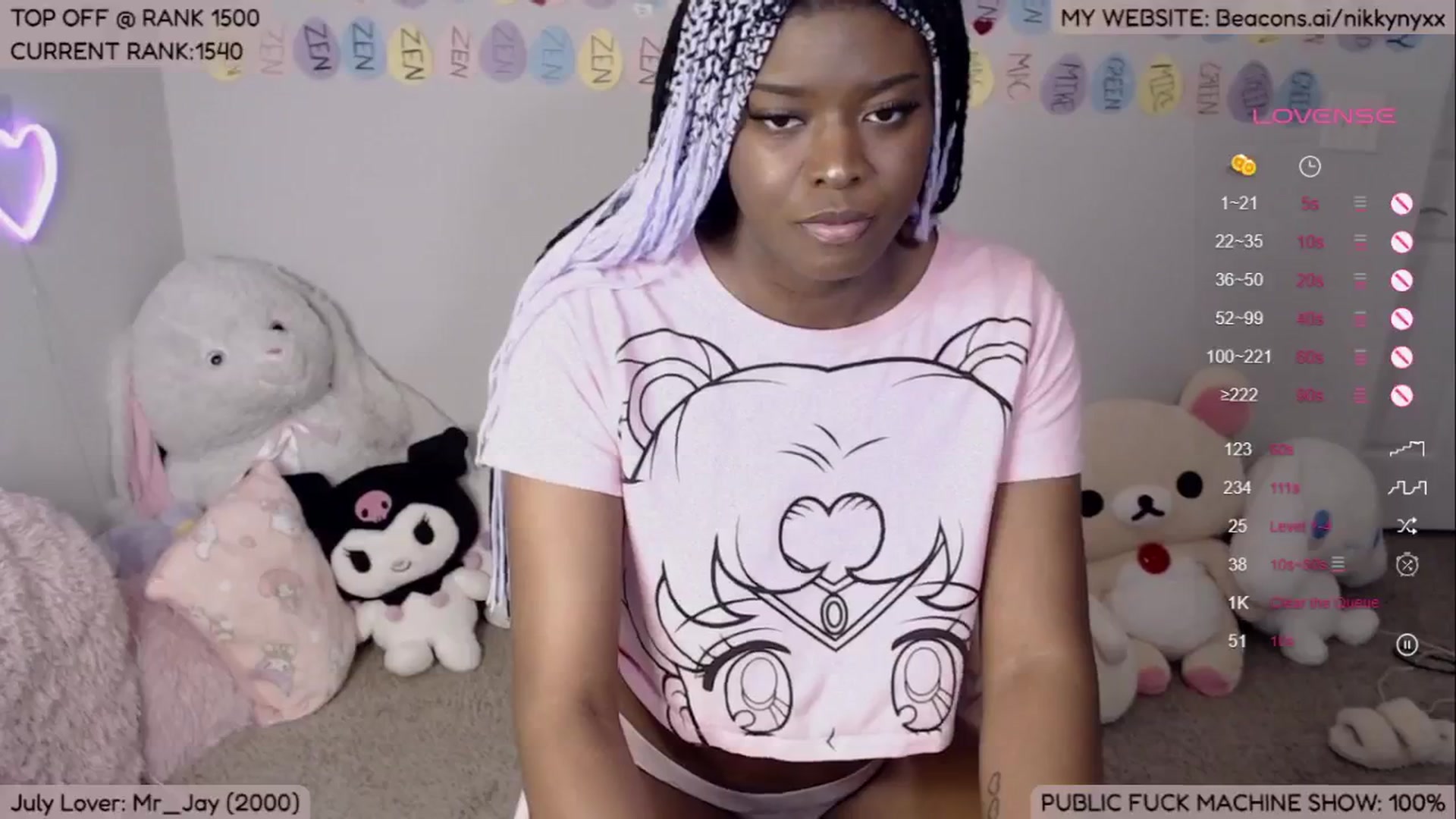 Gallery image thumbnail from NikkyNyxx's myfreecams stream on, 07/15/2024, 08:44 image 2 of 20