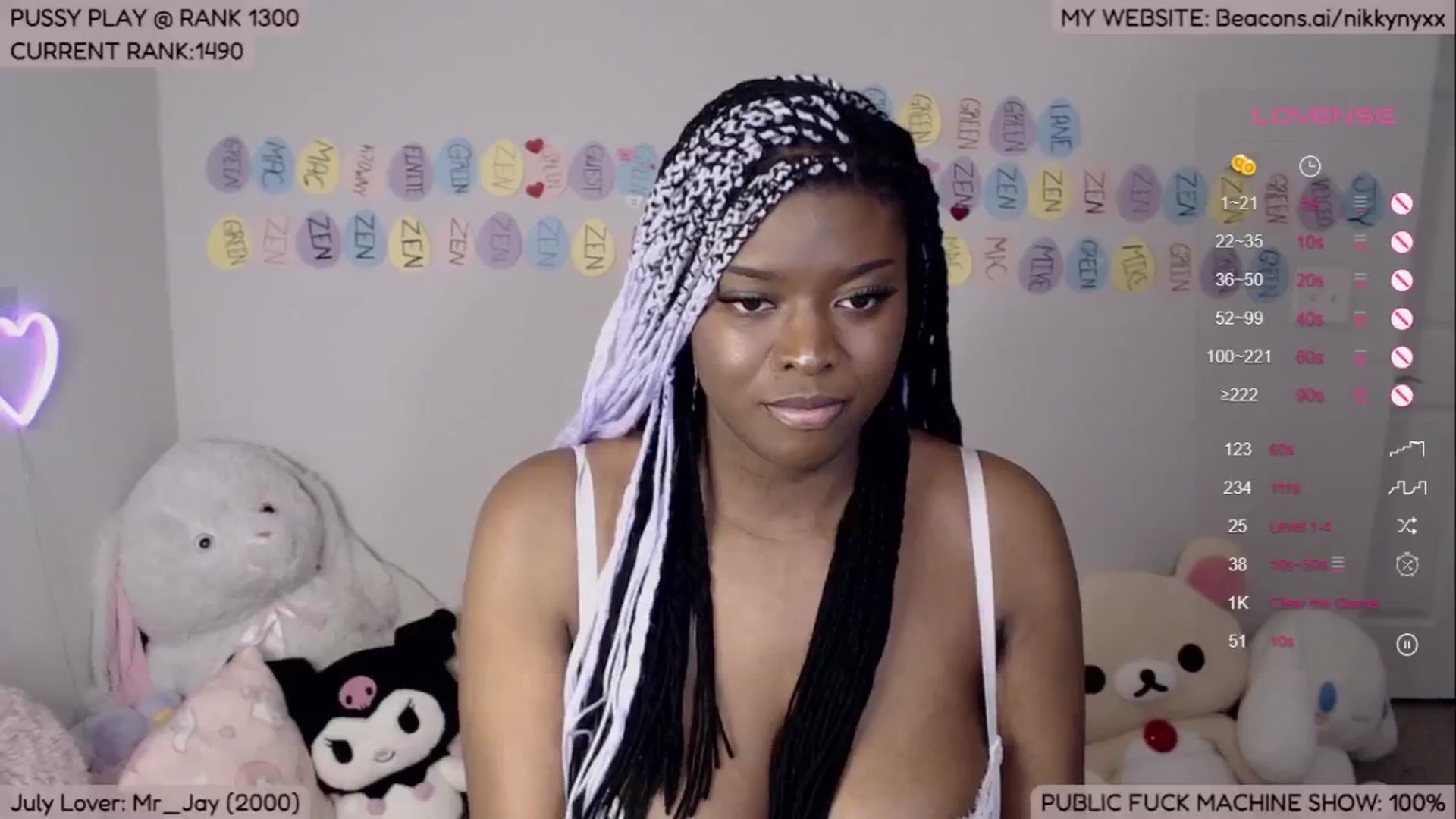 Gallery image thumbnail from NikkyNyxx's myfreecams stream on, 07/15/2024, 08:44 image 11 of 20
