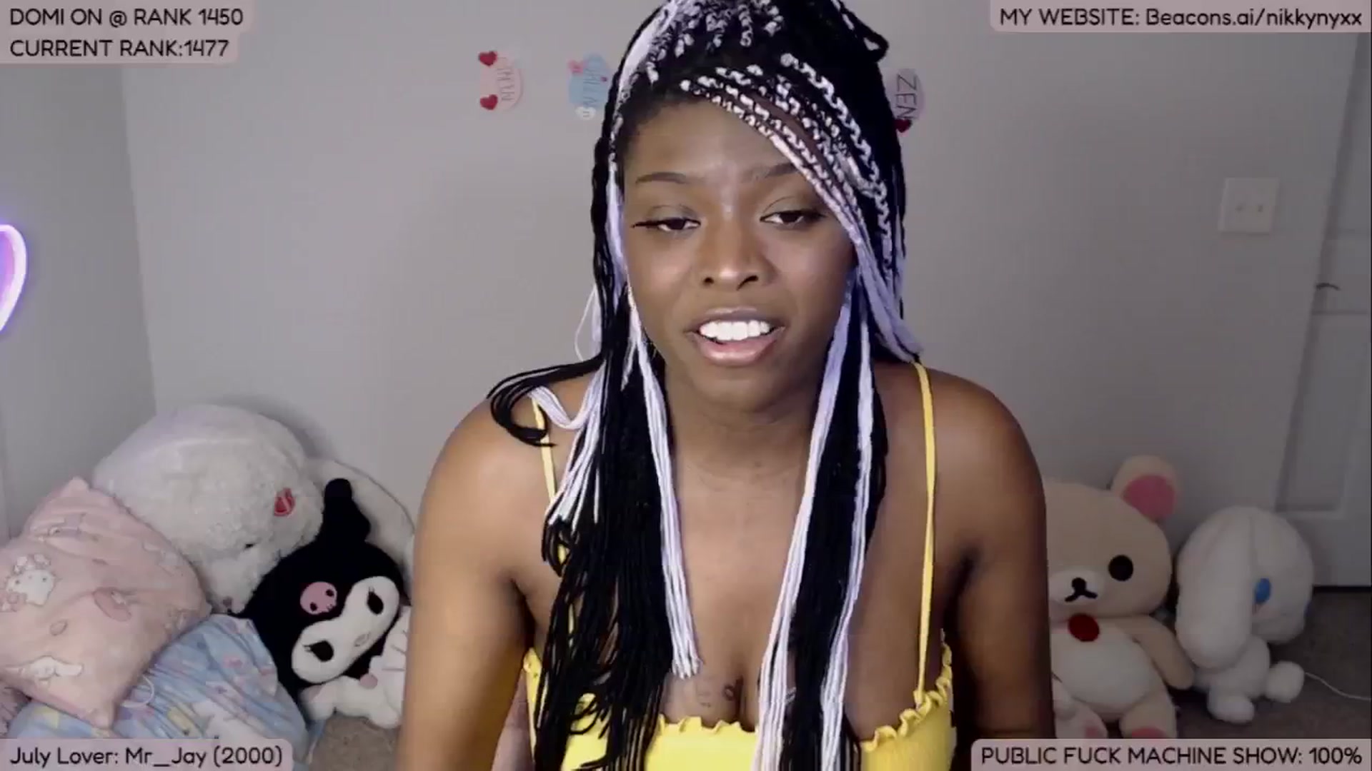 Gallery image thumbnail from NikkyNyxx's myfreecams stream on, 07/19/2024, 07:37 image 18 of 20